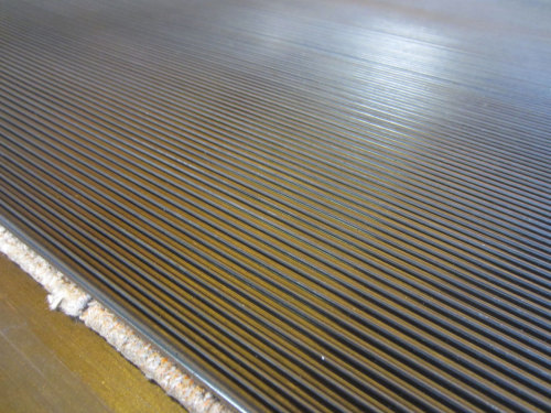 Fine Ribbed Rubber Floor