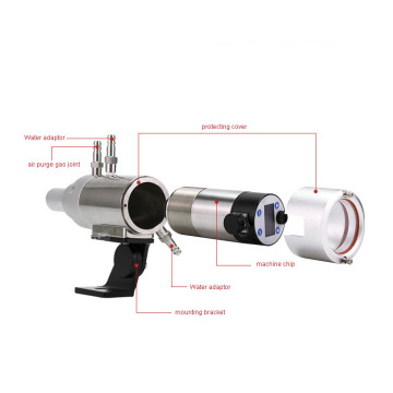 Oppervlaktetemperatuur meten pyrometer