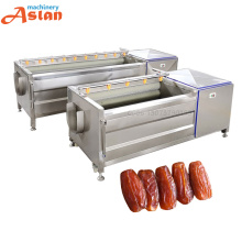 Oman Saudi Palm Dates Dry Cleaning Machine: Rotary Brush and Polishing System