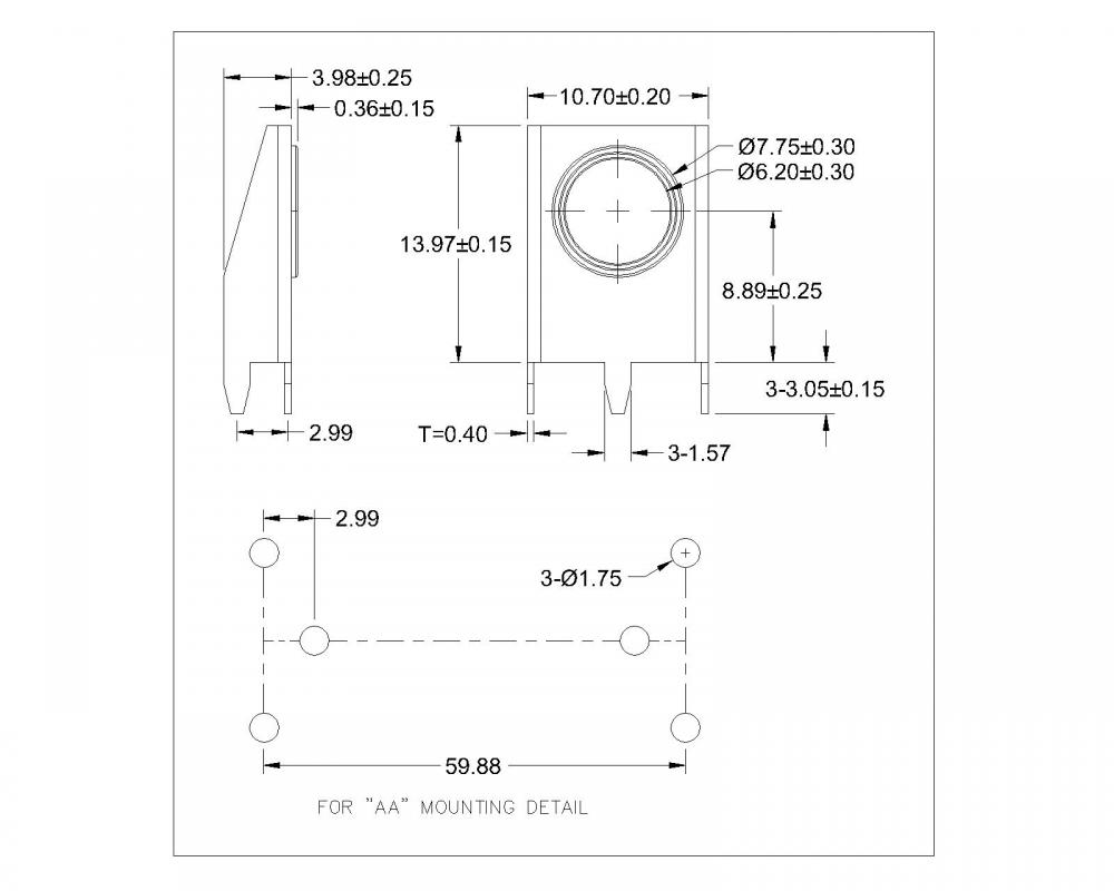 AA positiver Batteriekontakt BS-S-NI-B-695