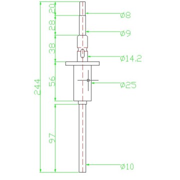 146 Tốc độ cao Máy xoắn ốc xoắn trục chính