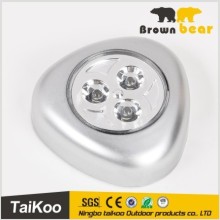 mini ABS triangle classic smart touch switch lighting with 3led