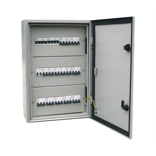 Outdoor din rail metal distribution box