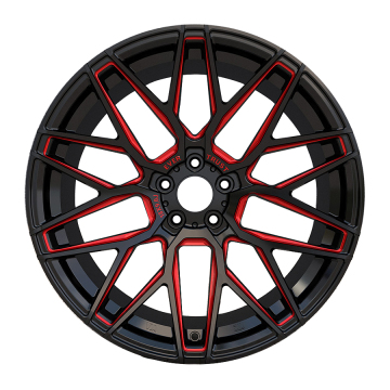 Alloy Aftermarket Turck Rim 20X9.5 Red Milled