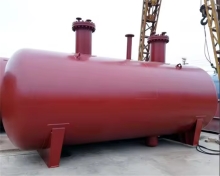 LPG Gas Storage tank filling plant