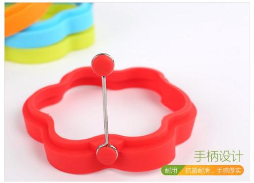 Silicone Egg Flower Không dính Shape Pancake công cụ