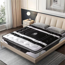 High-Grade Knitted Fabric Memory Foam and Latex Mattress with Cooling Technology