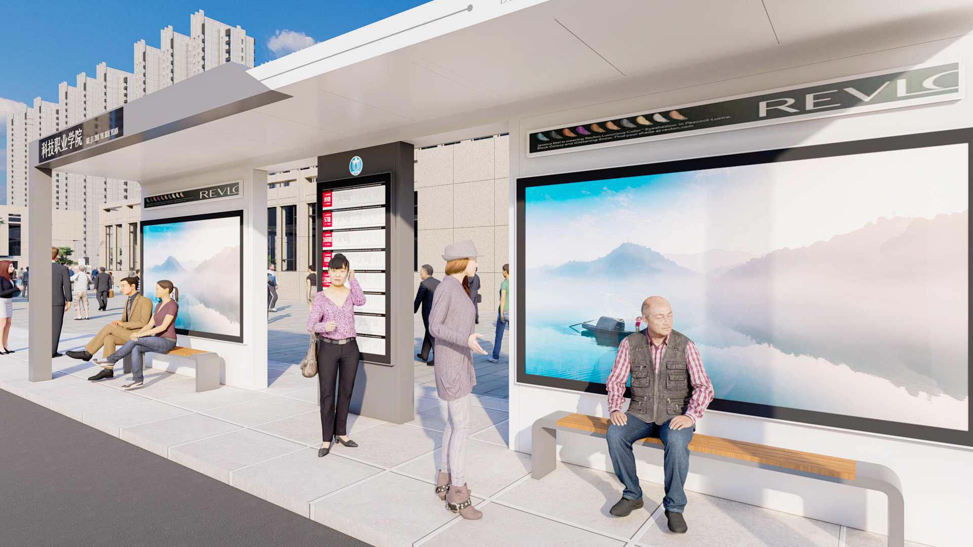 bus shelter bus shelter