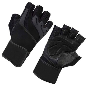 black weight lifting gym gloves half finger weight lifting gloves Weight Lifting Gloves