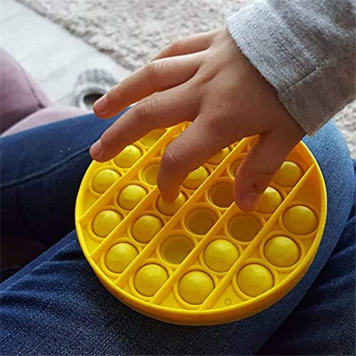 Kustom Sensory Gelisah Mainan Silicone Stres Reliever Toy