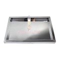 APEX Silver Acrylic Makeup Display Tray Untuk Parfum