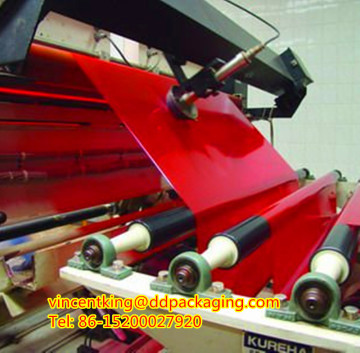 pet metallised red film for packaging decoration