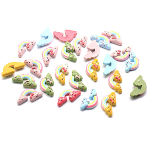 Fancy Cloud Flatback Resin Cabochon Beads For Scrapbook Phone Toy Decoration Bedroom Ornaments Beads