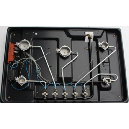 Cocina de gas de 5 quemadores incorporada