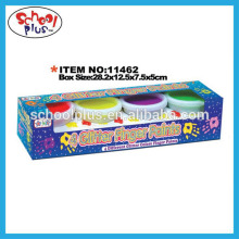 4 color glitter finger paints for kids