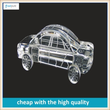 Wholesale High Quality crystal glass car model for souvenir