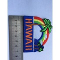 Customized rainbow flag patches embroidered sewing on