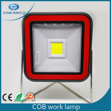 Rotatable LED Work Light With Metal Stand