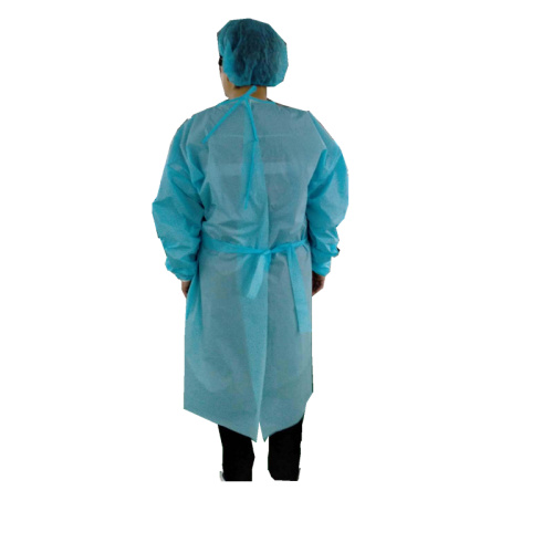 Robe de protection en matériau CPE d&#39;exportation