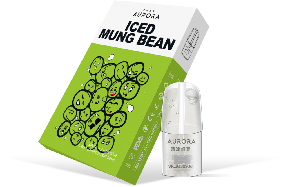 ZGAR Aurora Vape Pod Juice Disposable E-cigarette