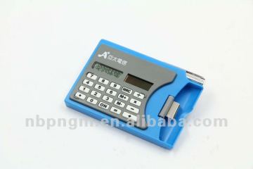 8 Digits Mini Multi function Calculator with Name Card