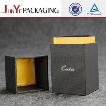 fancy cube gift packaging box for candle with neck