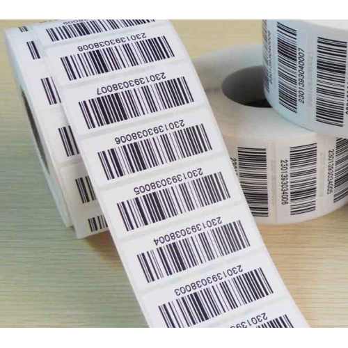 Несушительные клеевые этикетки UPC Barcode Metal