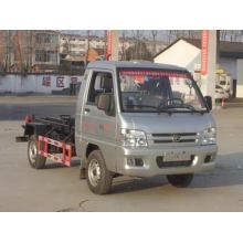 FOTON 3CBM Gasoline Hook Lift شاحنة القمامة