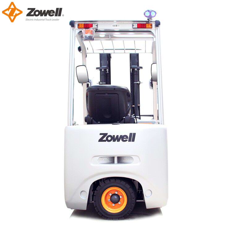 2000kg Electric 3-wheel Forklift Lithium Battery