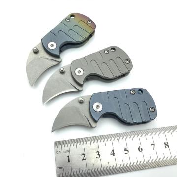 Mini Keychain Survival Hunting Pocket Knife