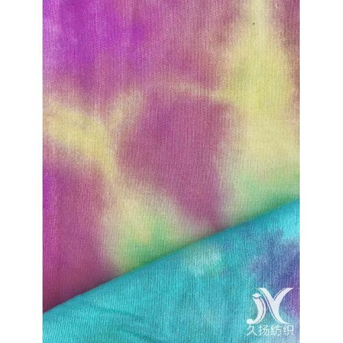 Tissu French Terry Tie Dye