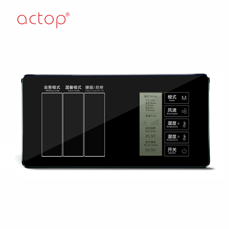 Shenzhen Actop السلكية 3 Gang Smart hotel Switch