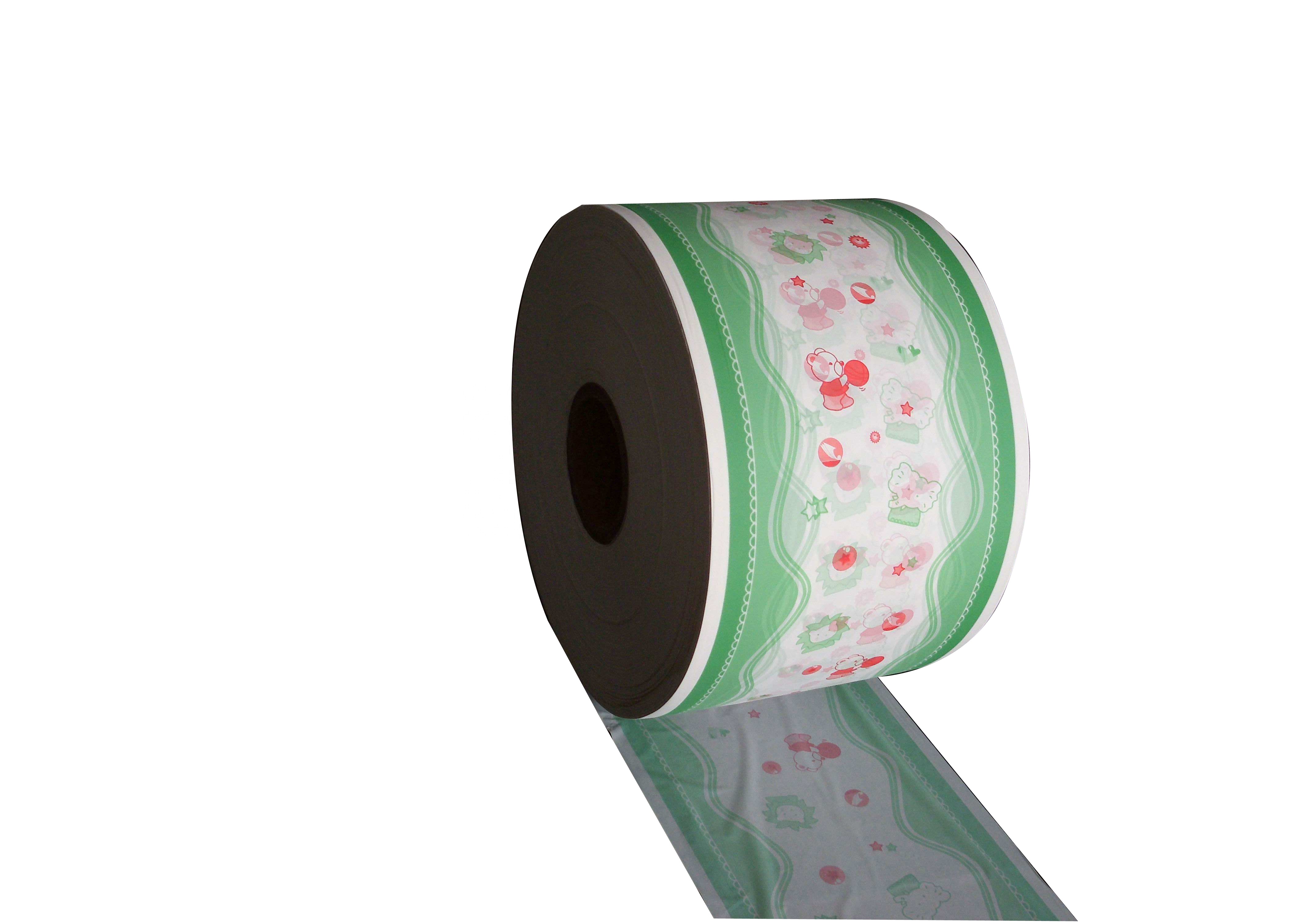 pe film materials for baby diaper adult film/sanitary napkin soft pe film manufacturers in china