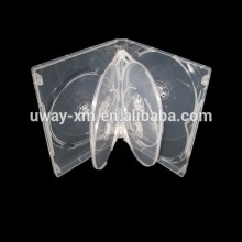 Super clear 22mm 8way multiply DVD case/22mm 8way dvd box