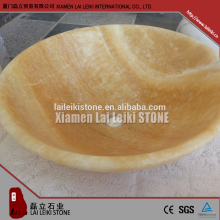 Natural Honey Onyx Wash Basin Sink