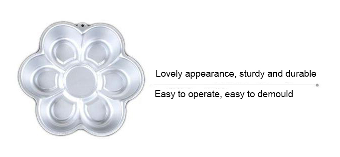 Flower-shaped Aluminum Cake Pan (7)