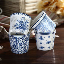Elegant Fine New Bone China Ice Cream Cup set