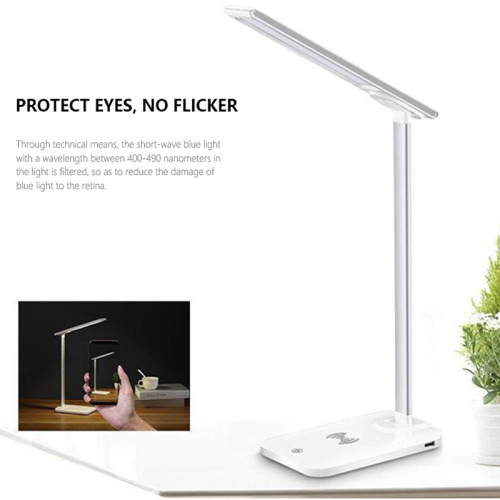 10 w wireless charger LED desk Lamp
