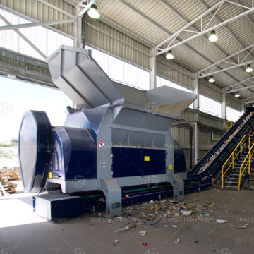 Bag Opener for City Waste Recycling Systems