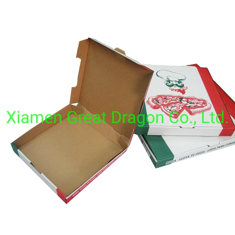 Take out Pizza Delivery Box with Custom Design Hot Sale (PZ2009222007)