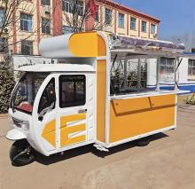 Three wheeled snack stall truck