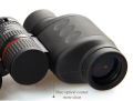 10x24binocular, जेब, पर्स, बैकपैक या वाहन भंडारण डिब्बे द्वारा ले जाने में आसान है