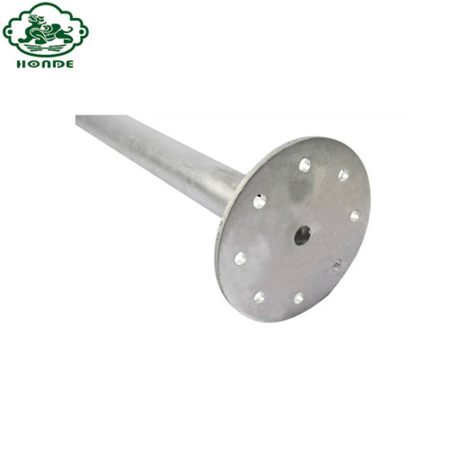 Removable Galvanized Q235 Steel Ground Anchor