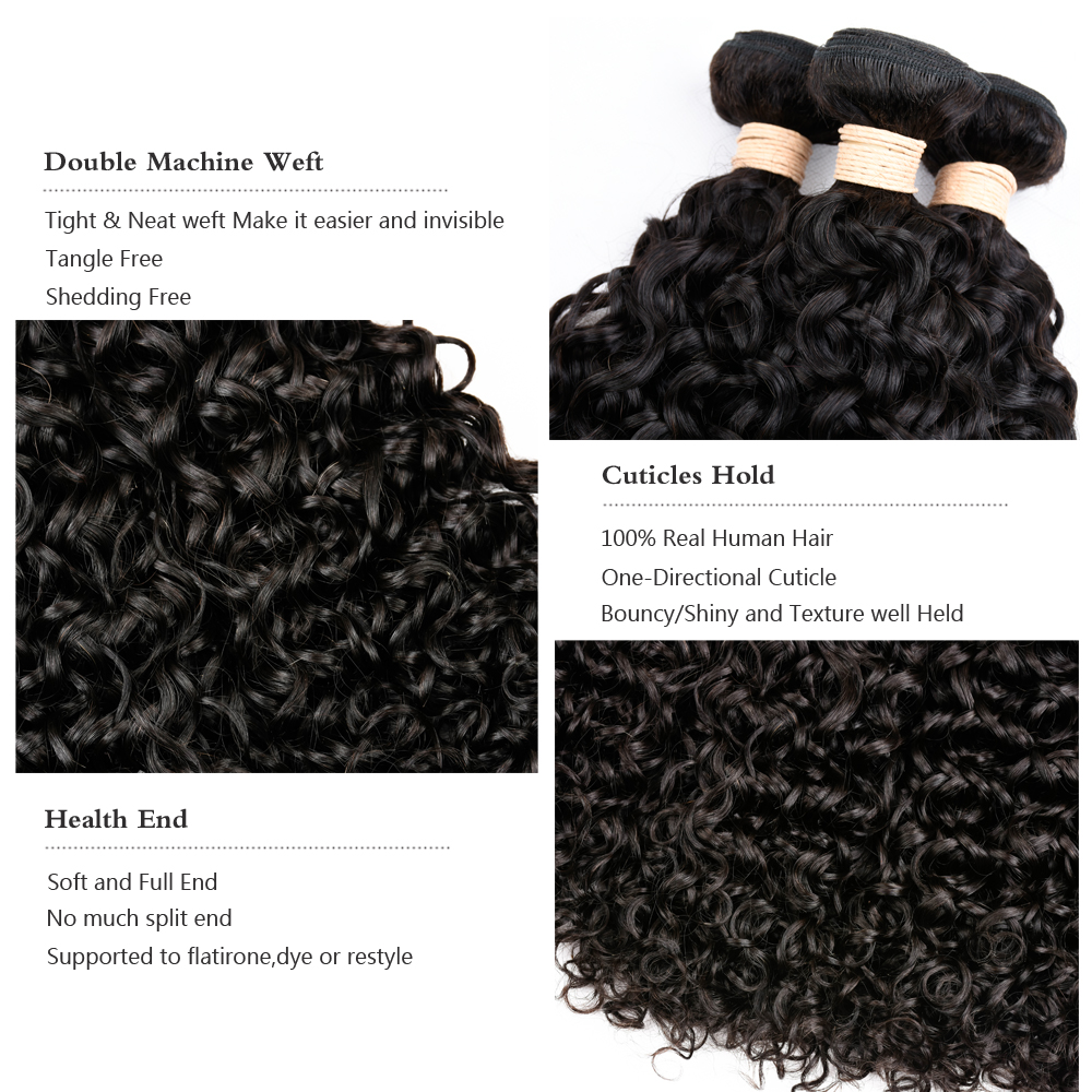Wholesale 100% Human Raw Indian Hair Bundles With Closure