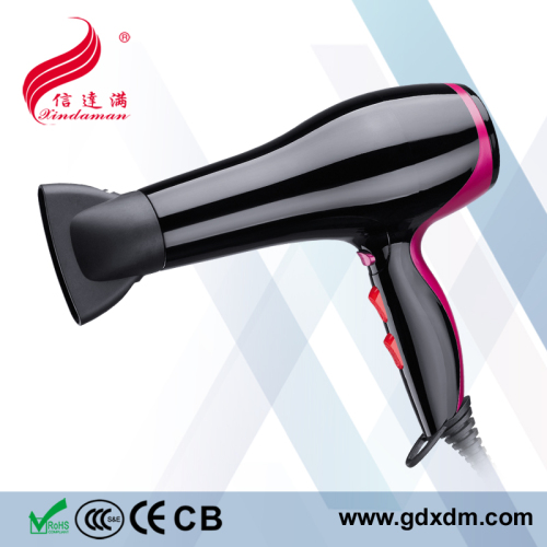 Hair dryer professional 1400-1600w cold shot function hair blow dryer