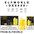 USA Wholesale Elf World 6000Puffs Одноразовый вейп