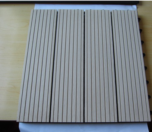 Waterproof Outdoor (300mm X 300mm X 22mm) WPC DIY Decking Tile