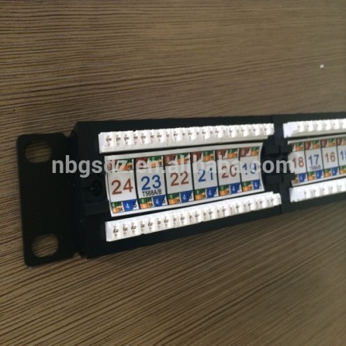 Manufactor Made in China 24 Port Patch anel For RJ45 Use High Quality