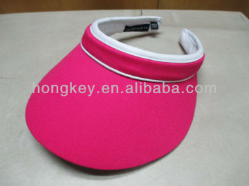 custom100% cotton clip visor
