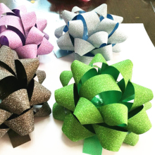 PP Pull Bow: Multi-Color Plastic Ribbon Star Bows for Gift Wrapping and Festival Decoration